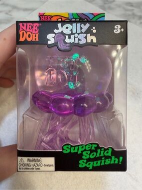 NIB NEEDOH AUTHENTIC Jelly Squish Purple